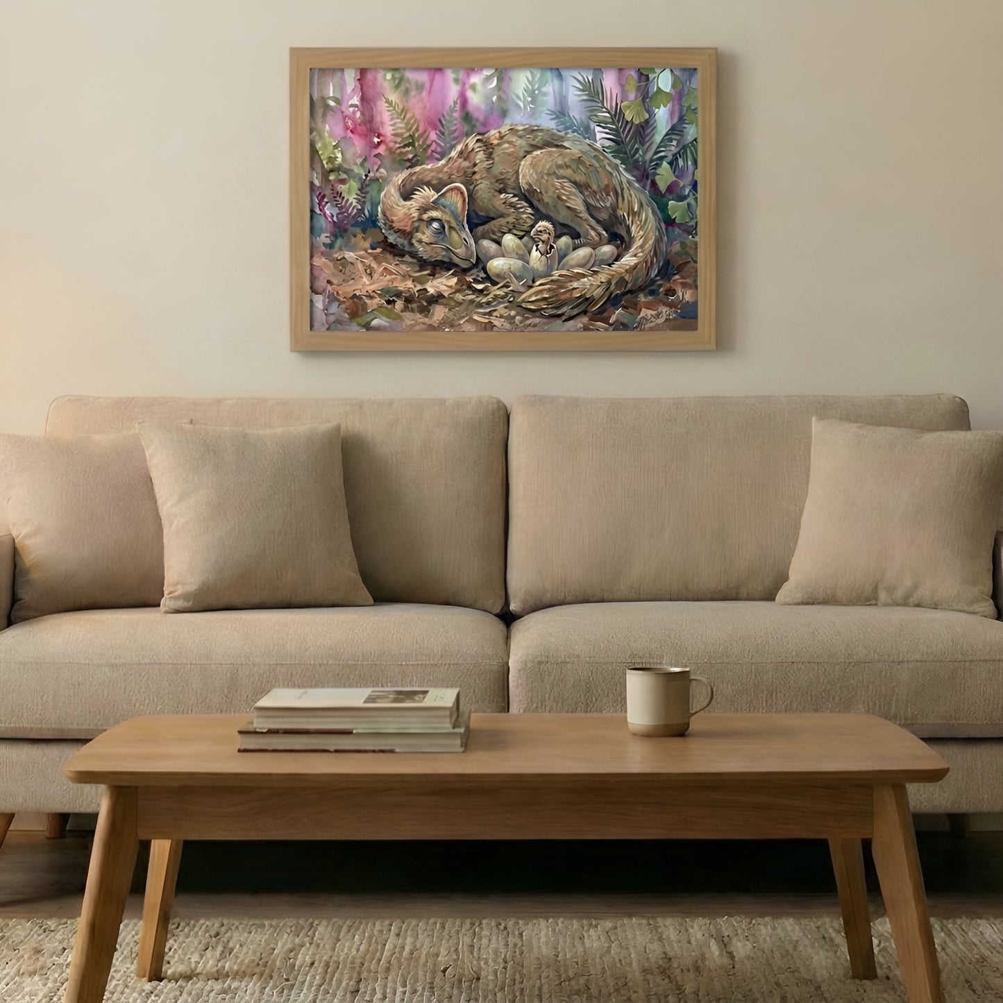 Oviraptor | Sleeping Dinosaurs Posters