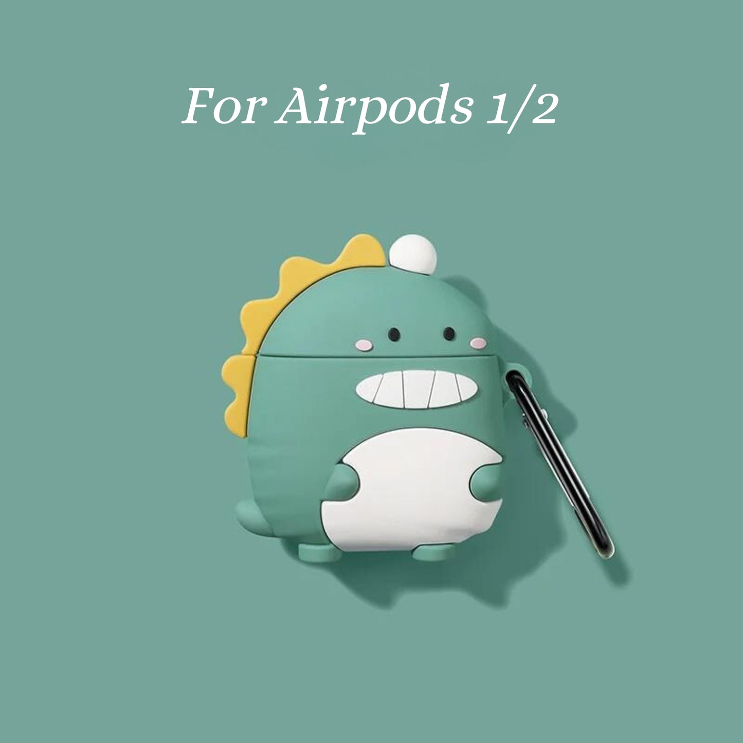 Cute Dinosaur Apple AirPods Case