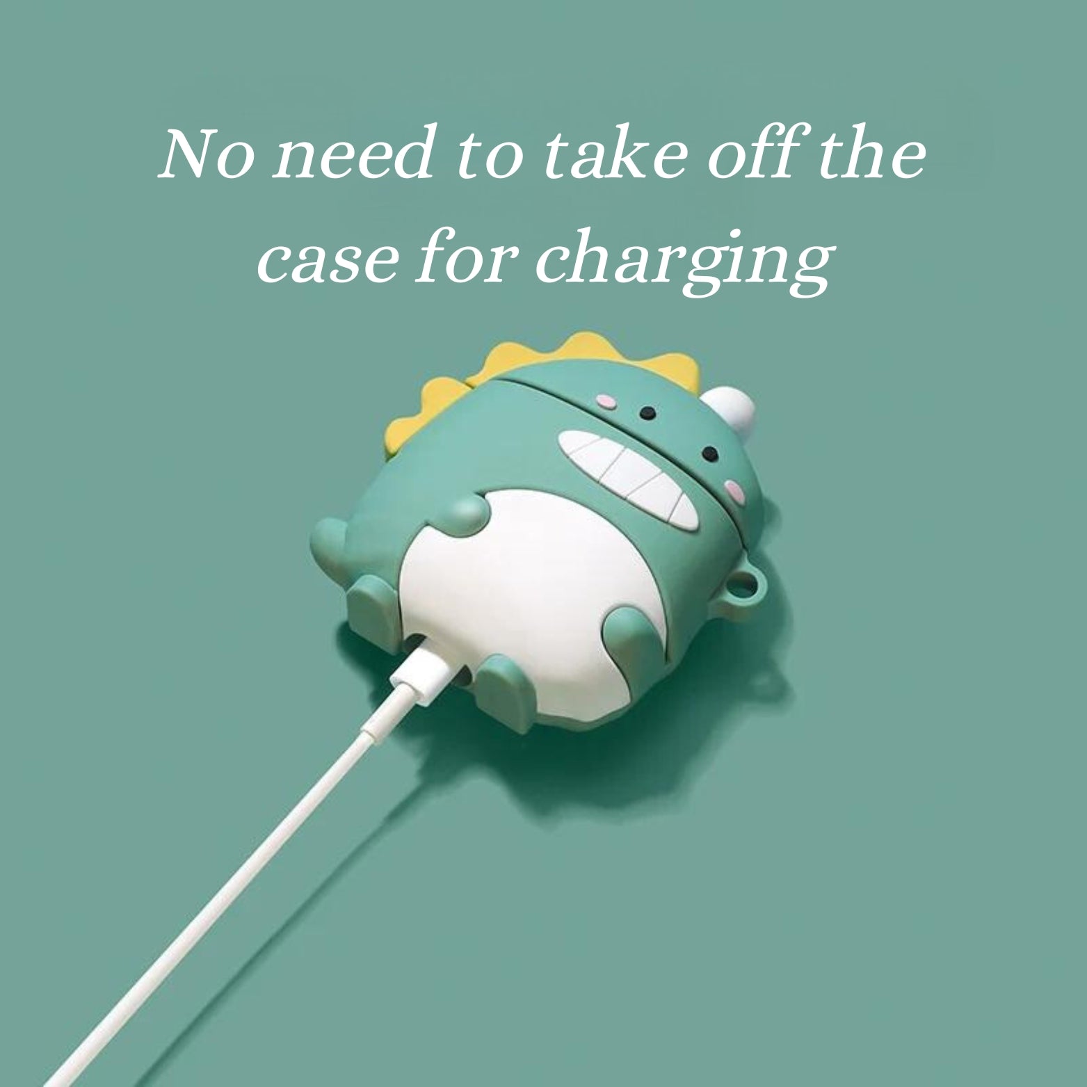 Cute Dinosaur Apple AirPods Case