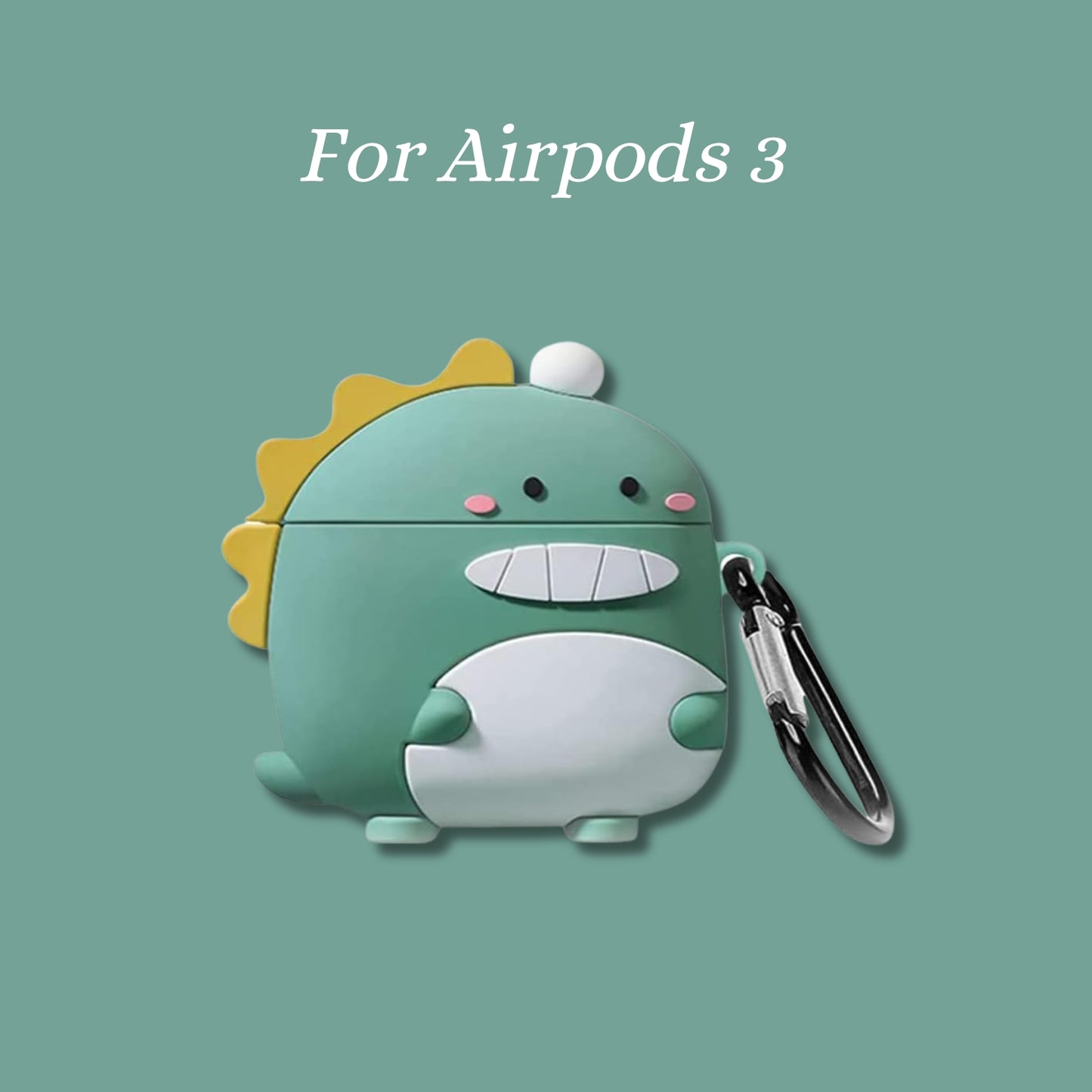 Cute Dinosaur Apple AirPods Case