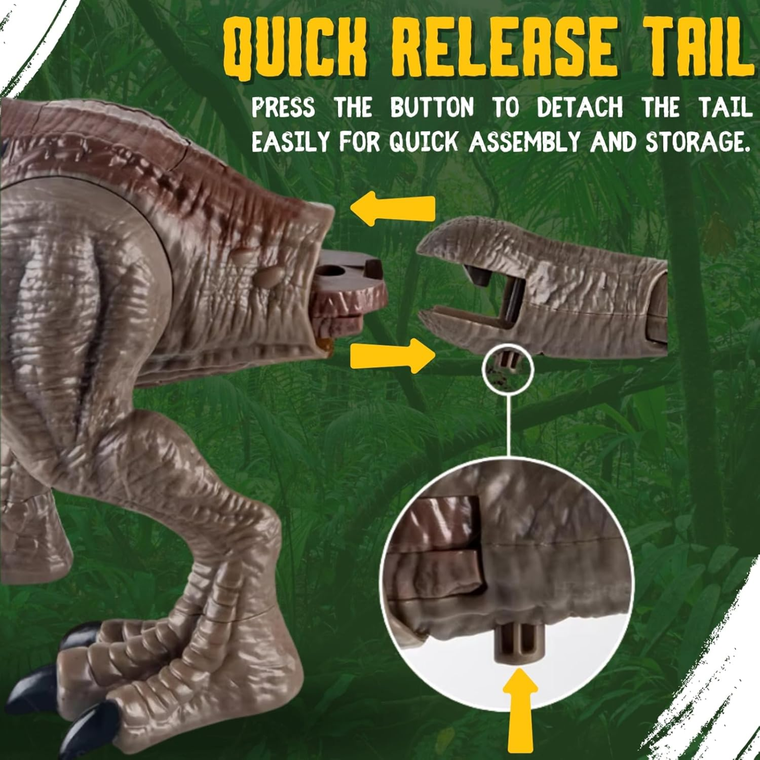 Rampaging T-Rex Toy – Lights, Roar & Dino Battle Action