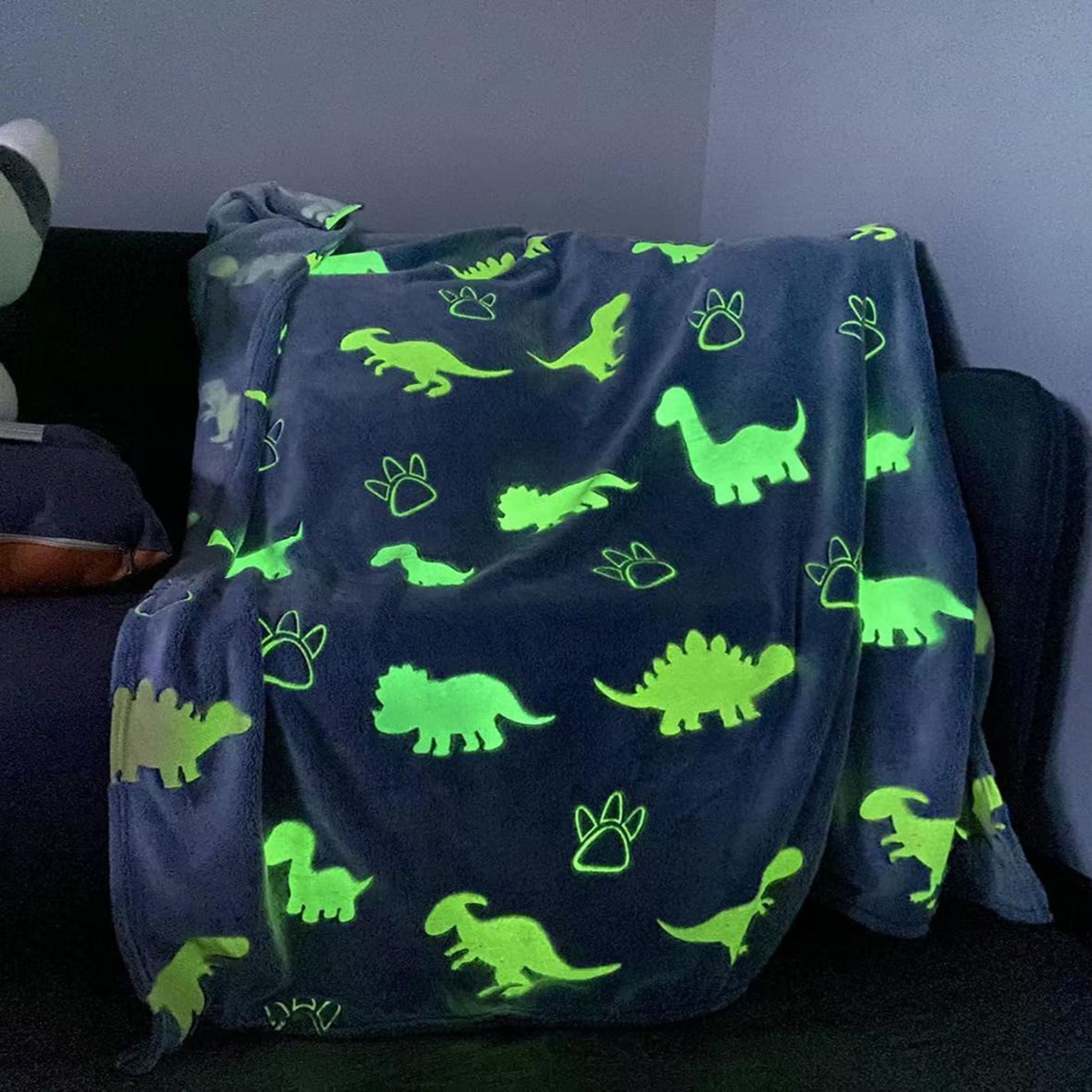 Buy Dinosaur Blanket Glow in the Dark Online