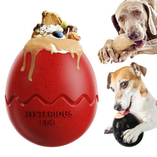 Dinosaur Dog Toy Egg – Tough Chew for Aggressive Dogs